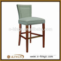leather wood bar stool high chair